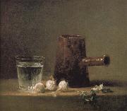 Water glass coffee pot Jean Baptiste Simeon Chardin